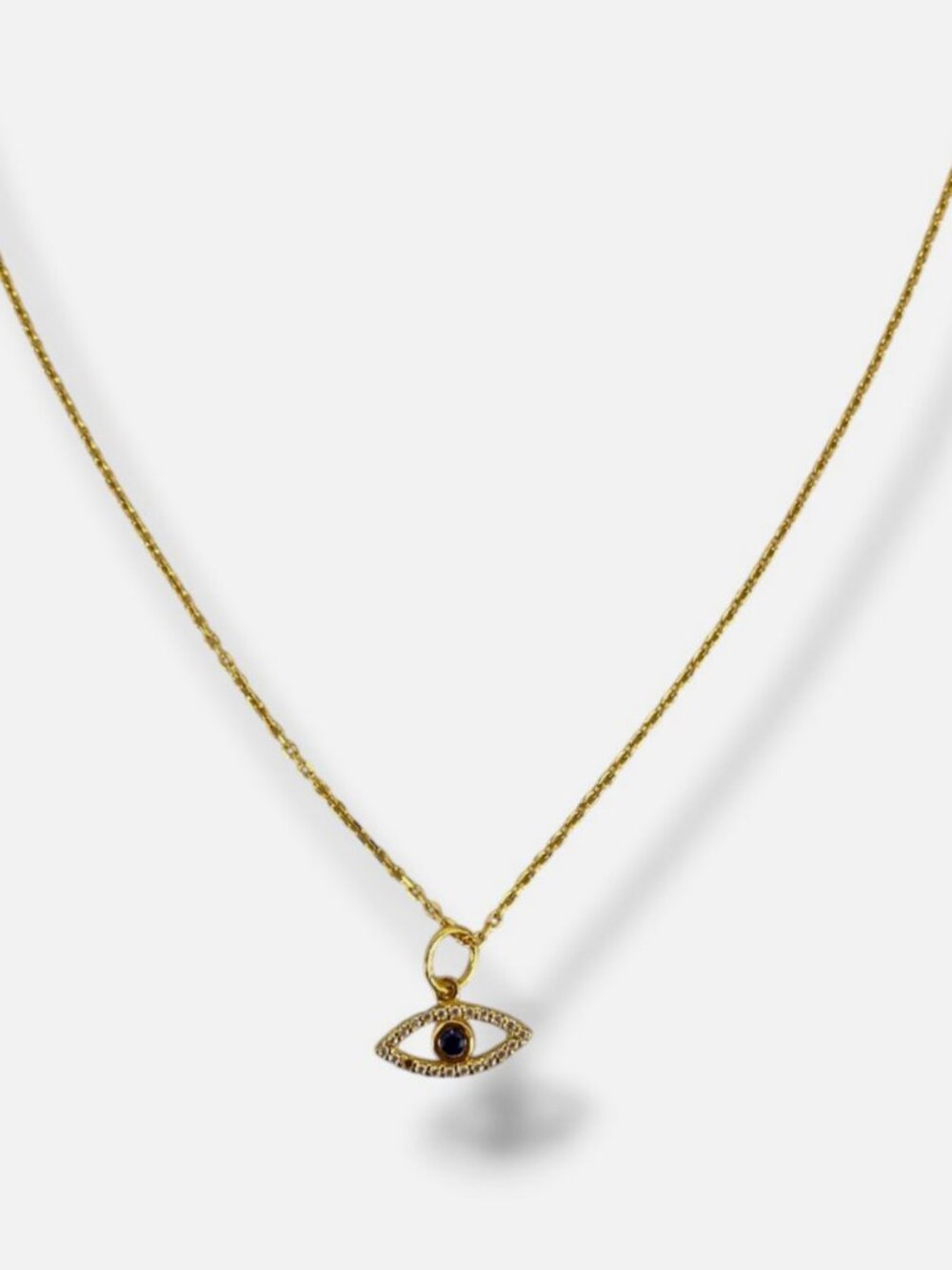 Brook & York Women's 14K Gold Plated Adeline Evil Eye Necklace